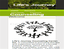 Tablet Screenshot of lifesjourneycounselingcenter.com